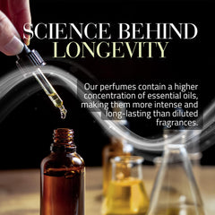 Perfa Greed base notes musk tonka-bean lend warmth and a leathery finish.