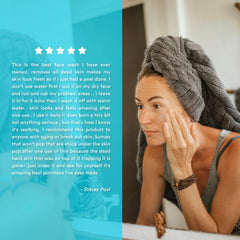 Perfect Image gel exfoliation action reveals surface renewal and smoother texture