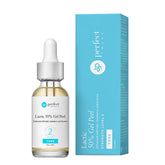 Perfect Image Lactic 50% Gel Peel bottle close-up for at-home skin refinement