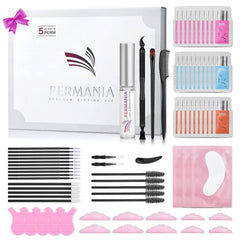 PERMANIA lash lift kit unboxing shows compact hygienic packaging for at-home use