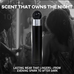 Perry Ellis 360 Black box packaging conveys gift-worthy presentation and refined branding.