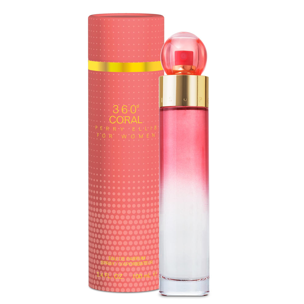 Perry Ellis 360 Coral bottle for everyday elegance