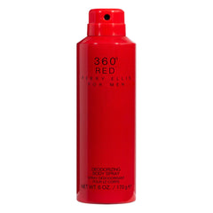 Perry Ellis 360° Red bottle front shows a vibrant, modern scent for daily confidence.