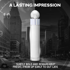 Perry Ellis 360 White EDT top notes image with lime and bergamot energy.