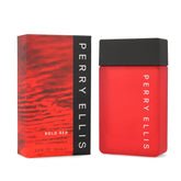 Perry Ellis Bold Red EDT bottle closeup shows a lasting everyday scent.