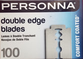 Personna Double Edge Blades box front shows packaging for consistent, precise shaves.