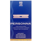 Personna Hair Shaper Blades pack shot, 60 blades for precise grooming