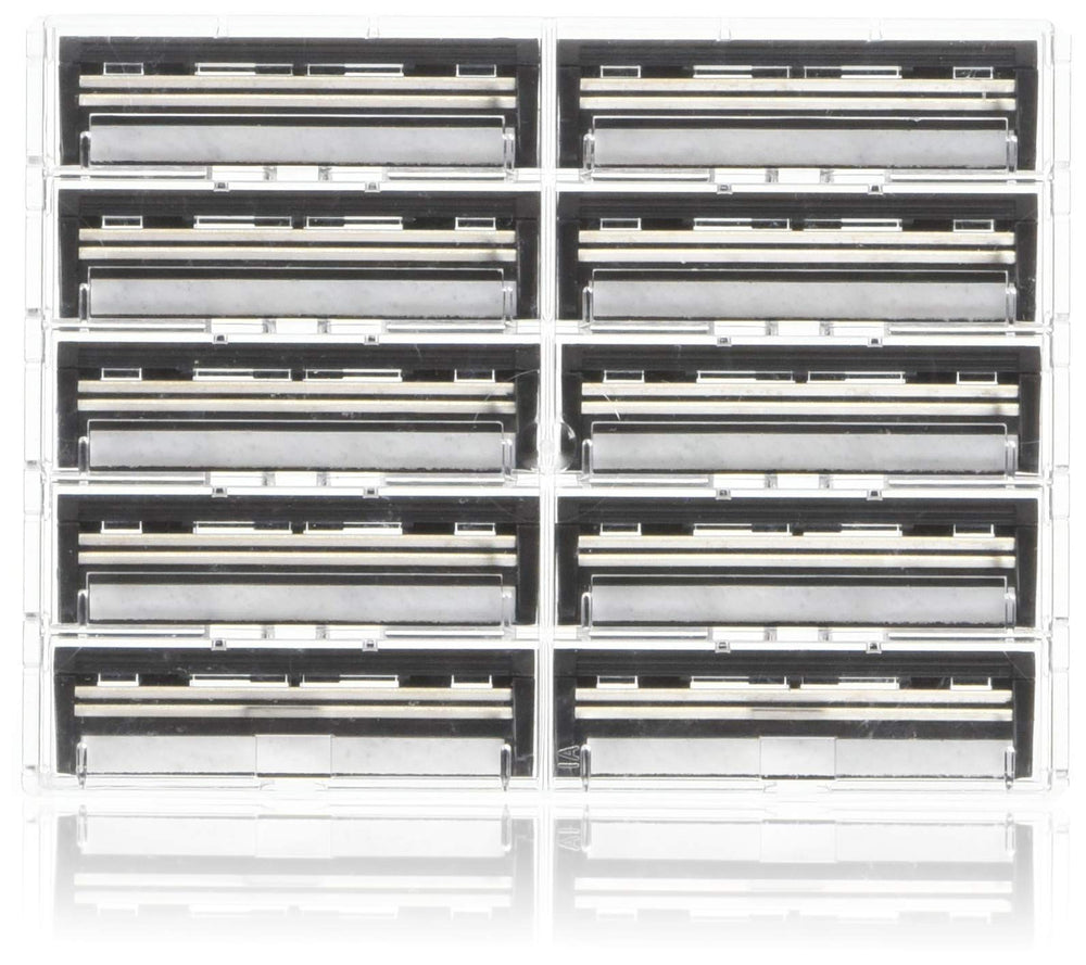 Personna Twin II razor blades box provides smooth shaves and reliable compatibility with Trac II razors