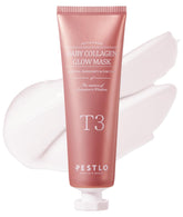 PESTLO Baby Collagen Glow Mask packaging showcases premium Korean skincare for glow