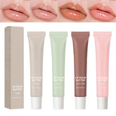 Petansy 4PCS lip balm pack in colorful tubes offers glossy moisture.