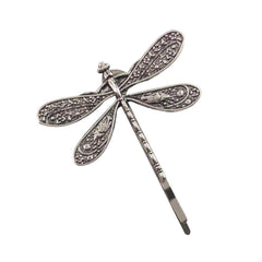 PETCTN Dragonfly Hair Clip side detail highlights ornate design