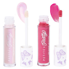 Petite 'N Pretty So Dreamy gloss application close-up showing precise kid-sized doe-foot.