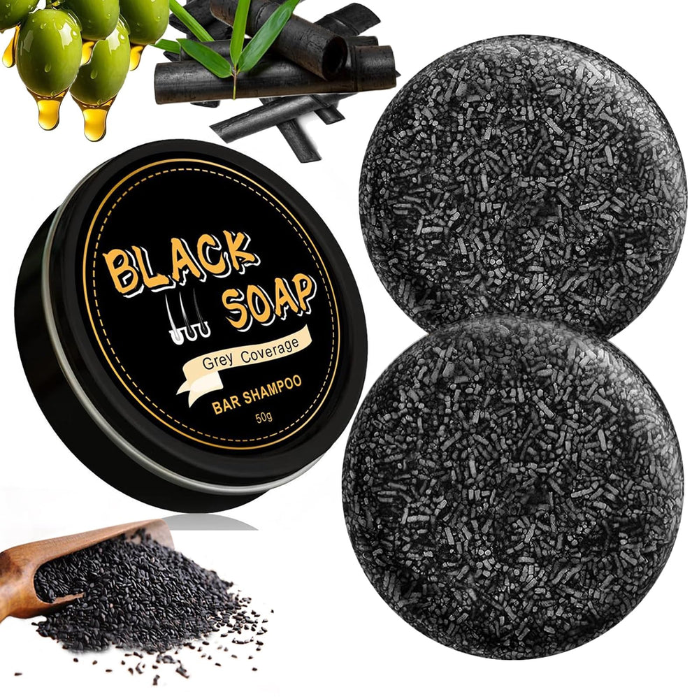 pewatul gray hair reverse bar in hand shows portable, travel-friendly size.