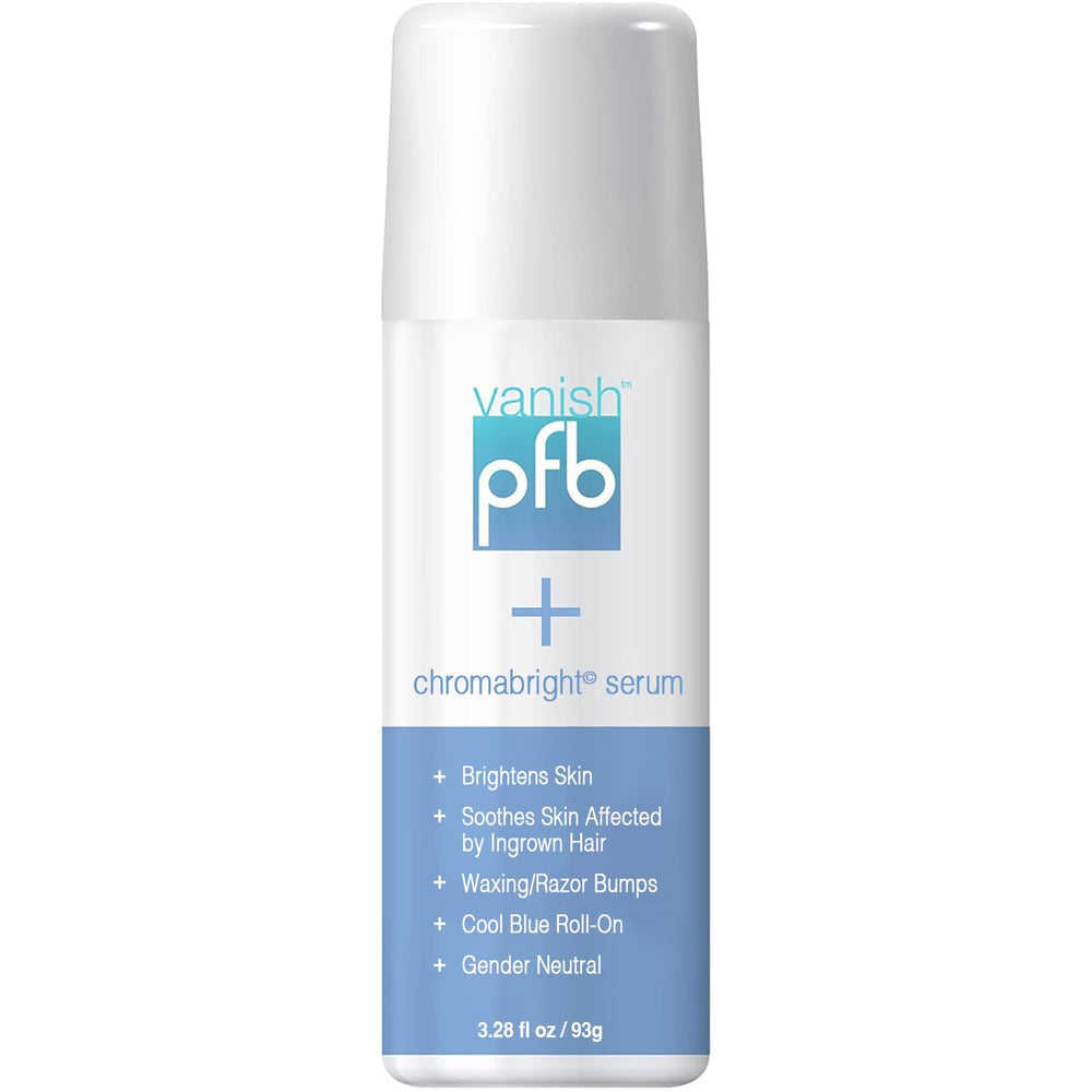 PFB Vanish Razor Bump Stopper roll-on cap-off for quick targeted application