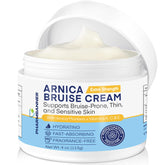 PHARMBANNER Arnica Bruise Cream jar—silky hydration for delicate skin