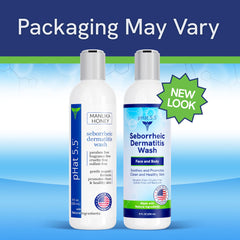 pHat 5.5 Manuka Honey application demonstrates soothing cleanse suitable for daily skincare