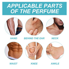 Pheromone Cologne for Men travel set bottle emphasizes portability for on-the-go confidence.