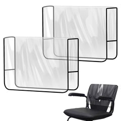 Philbinden clear salon chair cover back protects chairs from stains and moisture.