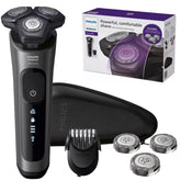 Philips Norelco 6600 SkinProtect blades close-up for a comfortable shave