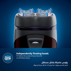 Philips PQ206 battery-powered design for cordless convenience