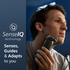 Philips Shaver Series 9000 blades close-up highlights precise cutting for close shaves