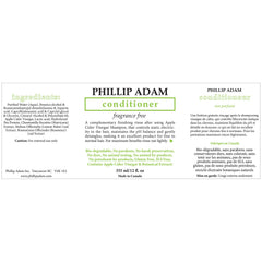 Phillip Adam apple cider vinegar hair care close-up suggests pH-balanced shine and scalp balance.
