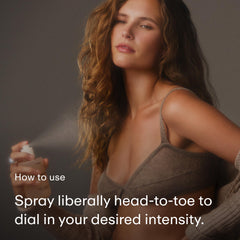 PHLUR Cashmere Skin Mist heart-notes emphasize cream and vanilla for a soft layer
