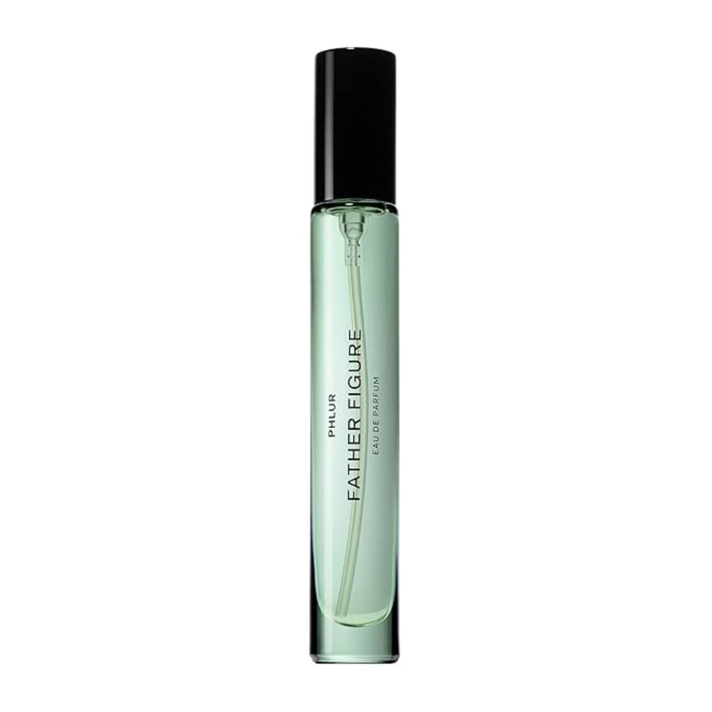 PHLUR Father Figure travel-size bottle-front view for convenient on-the-go fragrance