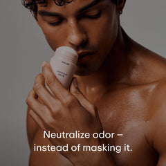 PHLUR Vanilla Skin deodorant twist-open cap indicating easy-to-use design.