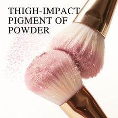 PHOFAY Luminous Blush dry-application-swatch shows sheer everyday color.