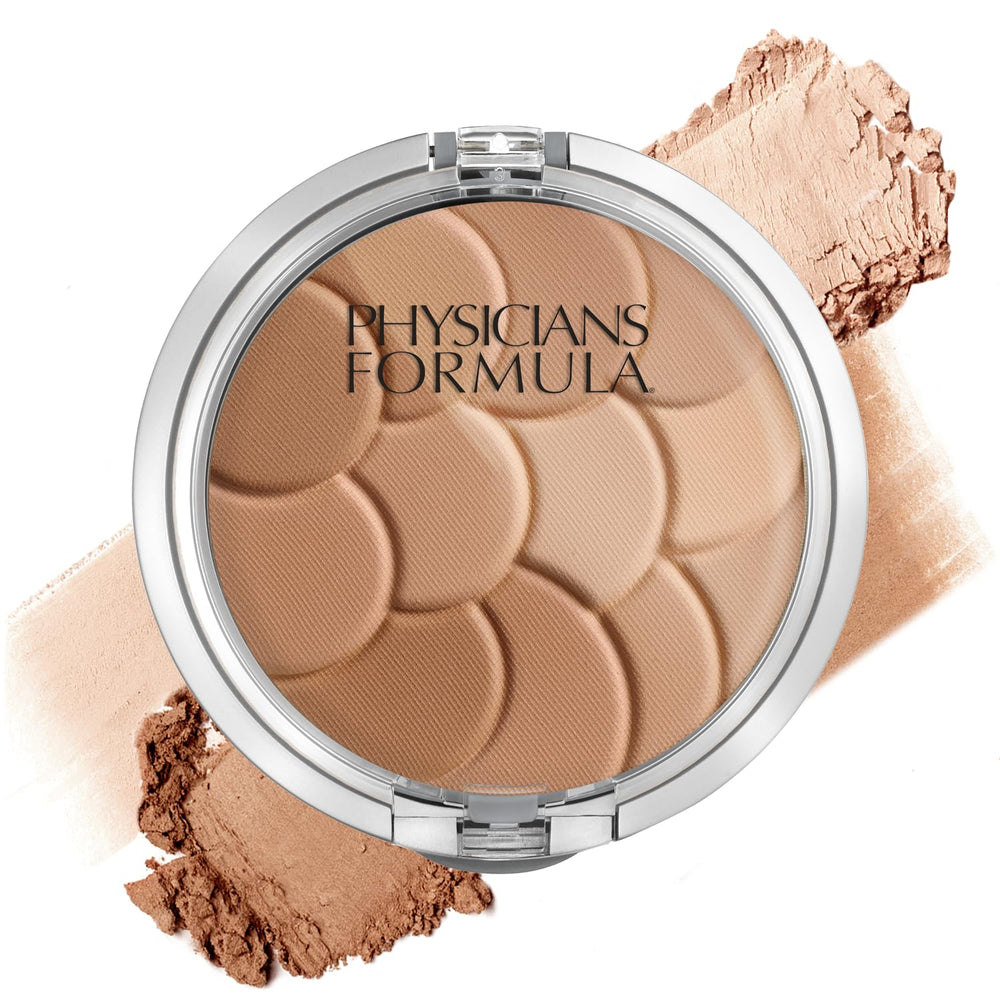 Physicians Formula Magic Mosaic bronzer palette with multi-tone powders for customizable glow.