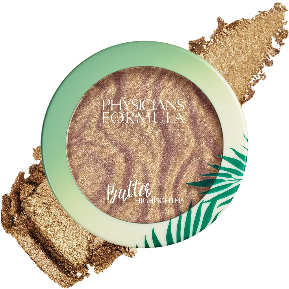 Physicians Formula Murumuru Butter Highlighter Champagne compact for radiant, buildable glow