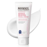 Physiogel redness-reducing cream bottle highlights barrier-supporting formula for sensitive skin.