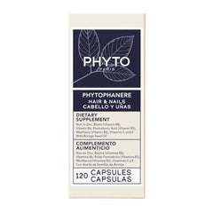 PHYTO Phytophanère capsules closeup demonstrating easy-to-swallow daily hair nourishment.
