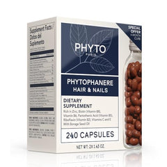 PHYTO Phytophanère capsules close-up for convenient daily nourishment.