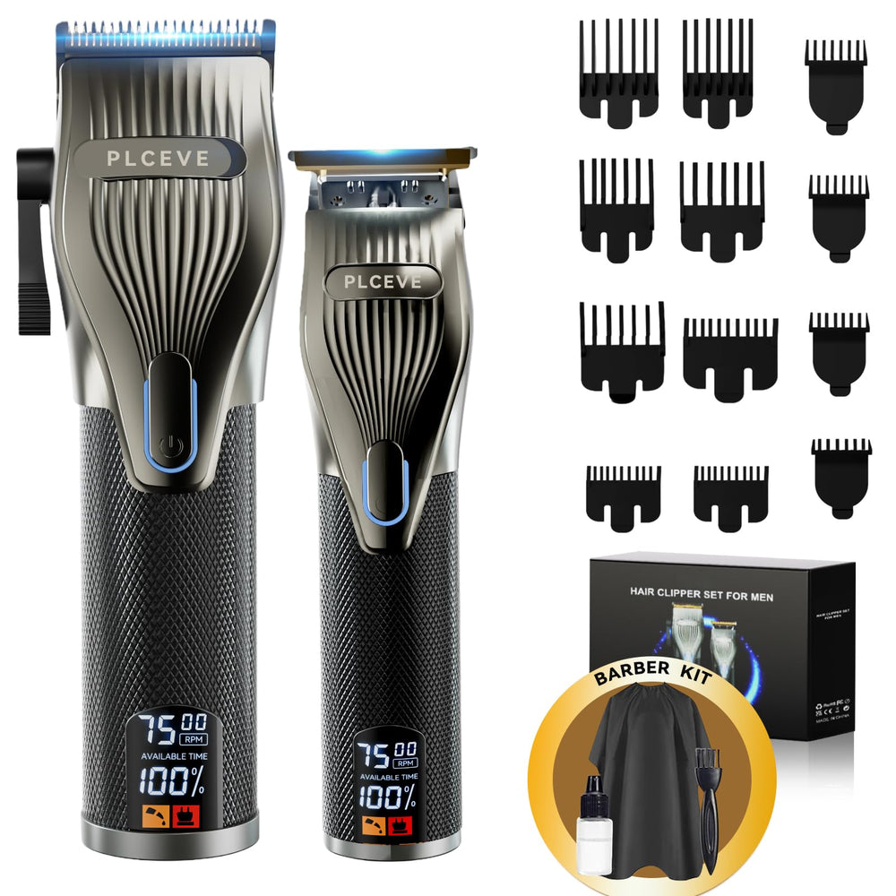 piceve hair clipper front view highlights precise blades for clean home haircuts