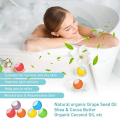 PickMora rose bath bomb romantic scent for pampering baths