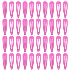 PIDOUDOU hotpink 2-inch snap hair clip secures side hair for daily wear