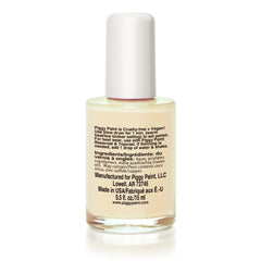 Piggy Paint glow-in-the-dark nails glowing for a safe nighttime manicure.