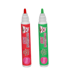 Piggy Paint nail pen red marker for precise kids' nail art and quick color