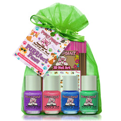 Piggy Paint PURRfect Paws gift-set unboxing for colorful, kid-safe nail art.
