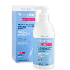 Pilopeptan Woman Shampoo bottle with Peptan 3 Complex for revitalized hair