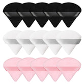 Pimoys powder puff triangle circle design for precise application and smooth finish.