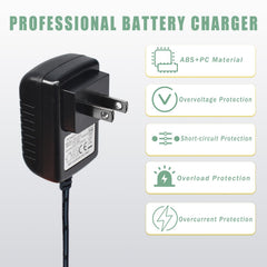 Pinkind 5V adapter cord-length focus highlighting a 6ft cord for flexible setup.