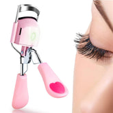 Pinkiou heated eyelash curler compact design for easy travel and quick curls