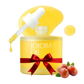 PINKWONDER Jojoba Oil bottle shows pure, non-greasy hydration for all skin types.