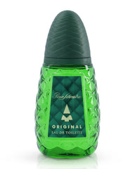 Pino Silvestre Original bottle-front highlights classic masculine scent for everyday wear.