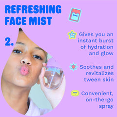 Pipa Face Mist Bottle offers mid-day hydration and a dewy glow