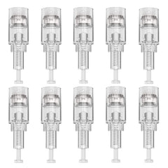 PIPM microneedling cartridges in home packaging ready for at-home skincare sessions