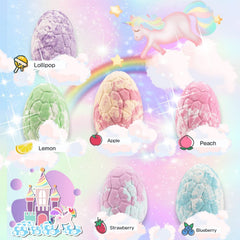 Piroo bath-bombs-fizz-colorful-water creates colorful bath time.